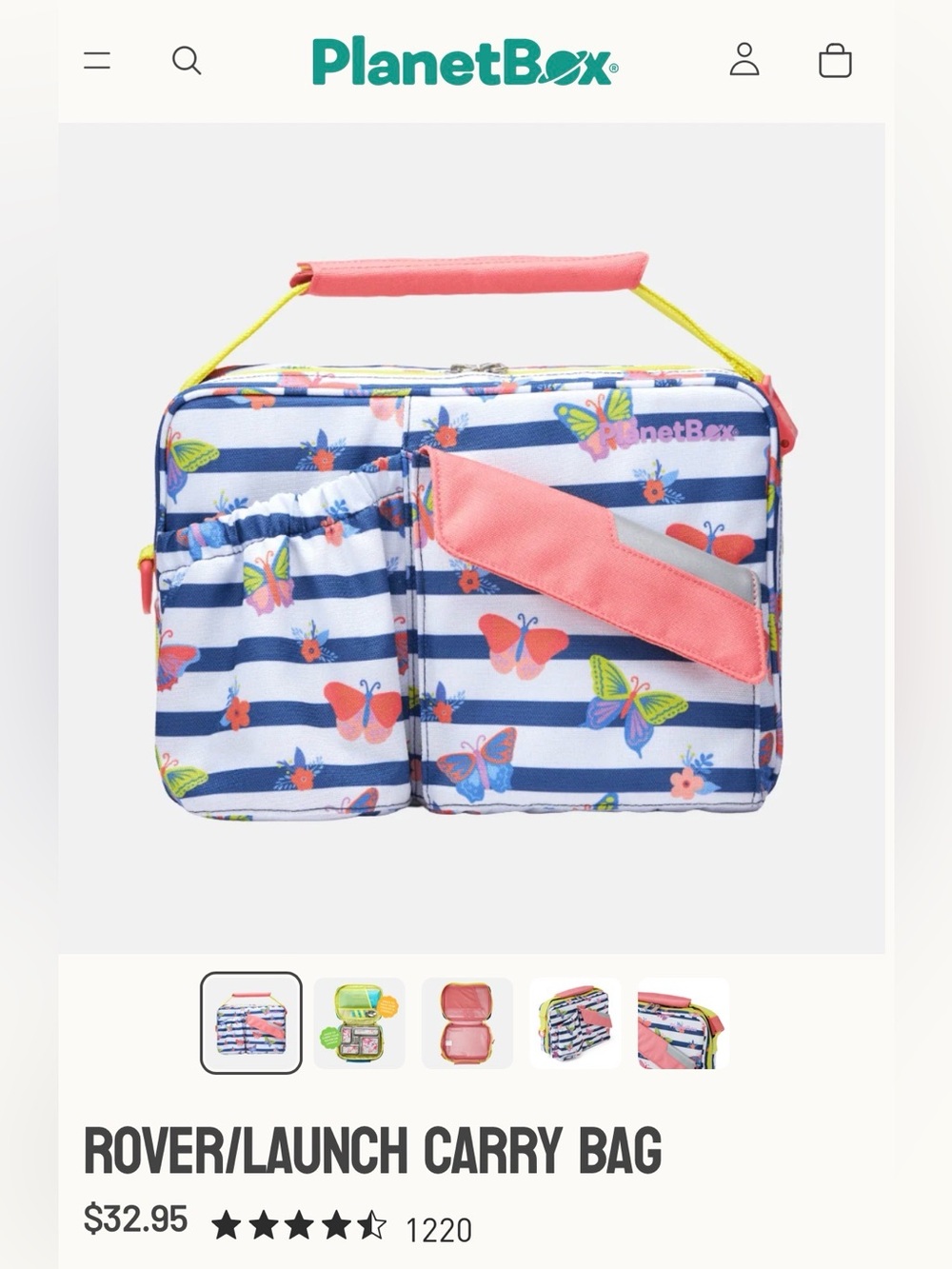 PlanetBox lunch bag